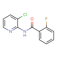 N-(3-chloropyridin-2-yl)-2-fluorobenzamide