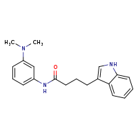 N-[3-(dimethylamino)phenyl]-4-(1H-indol-3-yl)butanamide