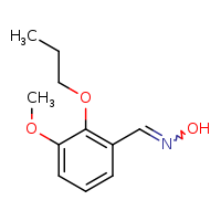 N-[(3-methoxy-2-propoxyphenyl)methylidene]hydroxylamine