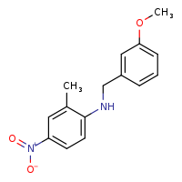 N-[(3-methoxyphenyl)methyl]-2-methyl-4-nitroaniline