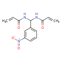 N-[(3-nitrophenyl)(prop-2-enamido)methyl]prop-2-enamide