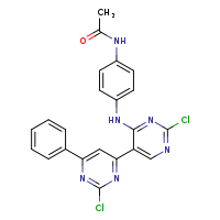 N-[4-({2,2'-dichloro-6-phenyl-[4,5'-bipyrimidin]-4'-yl}amino)phenyl]acetamide