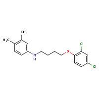 N-[4-(2,4-dichlorophenoxy)butyl]-3,4-dimethylaniline