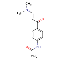 N-{4-[(2E)-3-(dimethylamino)prop-2-enoyl]phenyl}acetamide