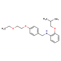 N-{[4-(2-ethoxyethoxy)phenyl]methyl}-2-(2-methylpropoxy)aniline