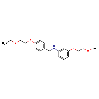 N-{[4-(2-ethoxyethoxy)phenyl]methyl}-3-(2-methoxyethoxy)aniline