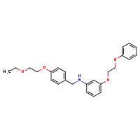 N-{[4-(2-ethoxyethoxy)phenyl]methyl}-3-(2-phenoxyethoxy)aniline