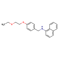 N-{[4-(2-ethoxyethoxy)phenyl]methyl}naphthalen-1-amine