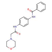 N-{4-[2-(morpholin-4-yl)acetamido]phenyl}benzamide