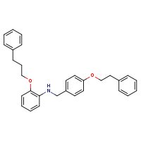 N-{[4-(2-phenylethoxy)phenyl]methyl}-2-(3-phenylpropoxy)aniline
