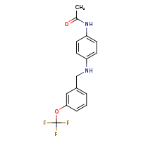 N-[4-({[3-(trifluoromethoxy)phenyl]methyl}amino)phenyl]acetamide