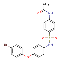 N-(4-{[4-(4-bromophenoxy)phenyl]sulfamoyl}phenyl)acetamide