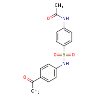 N-{4-[(4-acetylphenyl)sulfamoyl]phenyl}acetamide
