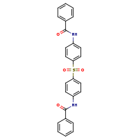 N-[4-(4-benzamidobenzenesulfonyl)phenyl]benzamide