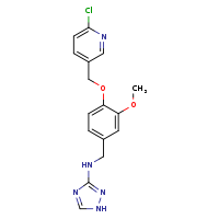 N-({4-[(6-chloropyridin-3-yl)methoxy]-3-methoxyphenyl}methyl)-1H-1,2,4-triazol-3-amine