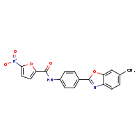 N-[4-(6-methyl-1,3-benzoxazol-2-yl)phenyl]-5-nitrofuran-2-carboxamide