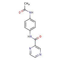 N-(4-acetamidophenyl)pyrazine-2-carboxamide