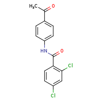 N-(4-acetylphenyl)-2,4-dichlorobenzamide