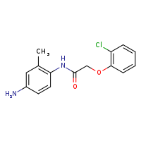 N-(4-amino-2-methylphenyl)-2-(2-chlorophenoxy)acetamide
