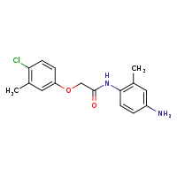 N-(4-amino-2-methylphenyl)-2-(4-chloro-3-methylphenoxy)acetamide