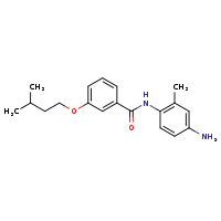 N-(4-amino-2-methylphenyl)-3-(3-methylbutoxy)benzamide