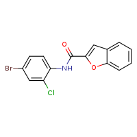 N-(4-bromo-2-chlorophenyl)-1-benzofuran-2-carboxamide