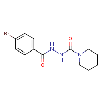 N'-(4-bromobenzoyl)piperidine-1-carbohydrazide