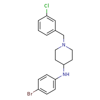N-(4-bromophenyl)-1-[(3-chlorophenyl)methyl]piperidin-4-amine