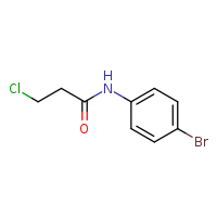 N-(4-bromophenyl)-3-chloropropanamide