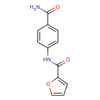 N-(4-carbamoylphenyl)furan-2-carboxamide