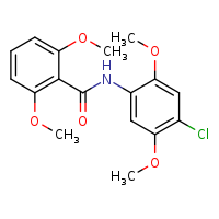 N-(4-chloro-2,5-dimethoxyphenyl)-2,6-dimethoxybenzamide
