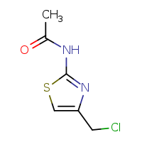 N-[4-(chloromethyl)-1,3-thiazol-2-yl]acetamide