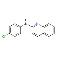 N-(4-chlorophenyl)quinolin-2-amine