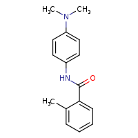 N-[4-(dimethylamino)phenyl]-2-methylbenzamide