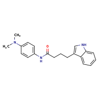 N-[4-(dimethylamino)phenyl]-4-(1H-indol-3-yl)butanamide