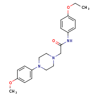 N-(4-ethoxyphenyl)-2-[4-(4-methoxyphenyl)piperazin-1-yl]acetamide