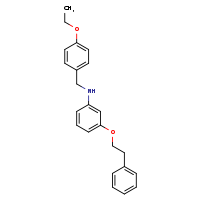 N-[(4-ethoxyphenyl)methyl]-3-(2-phenylethoxy)aniline