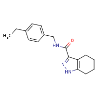 N-[(4-ethylphenyl)methyl]-4,5,6,7-tetrahydro-1H-indazole-3-carboxamide