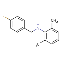 N-[(4-fluorophenyl)methyl]-2,6-dimethylaniline