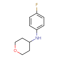 N-(4-fluorophenyl)oxan-4-amine