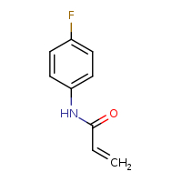 N-(4-fluorophenyl)prop-2-enamide