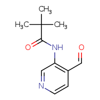 N-(4-formylpyridin-3-yl)-2,2-dimethylpropanamide