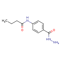 N-[4-(hydrazinecarbonyl)phenyl]butanamide