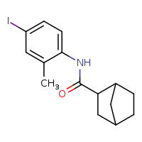 N-(4-iodo-2-methylphenyl)bicyclo[2.2.1]heptane-2-carboxamide