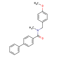 N-[(4-methoxyphenyl)methyl]-N-methyl-[1,1'-biphenyl]-4-carboxamide