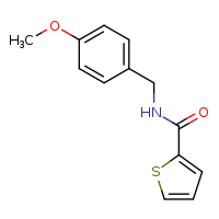 N-[(4-methoxyphenyl)methyl]thiophene-2-carboxamide