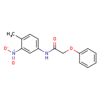 N-(4-methyl-3-nitrophenyl)-2-phenoxyacetamide