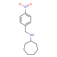N-[(4-nitrophenyl)methyl]cycloheptanamine
