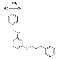 N-[(4-tert-butylphenyl)methyl]-3-(3-phenylpropoxy)aniline