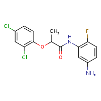 N-(5-amino-2-fluorophenyl)-2-(2,4-dichlorophenoxy)propanamide